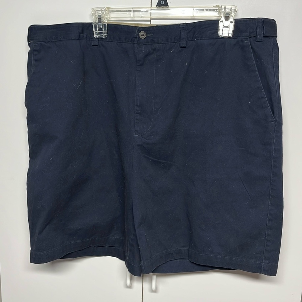 Geoffrey Bean Navy Stretch Shorts